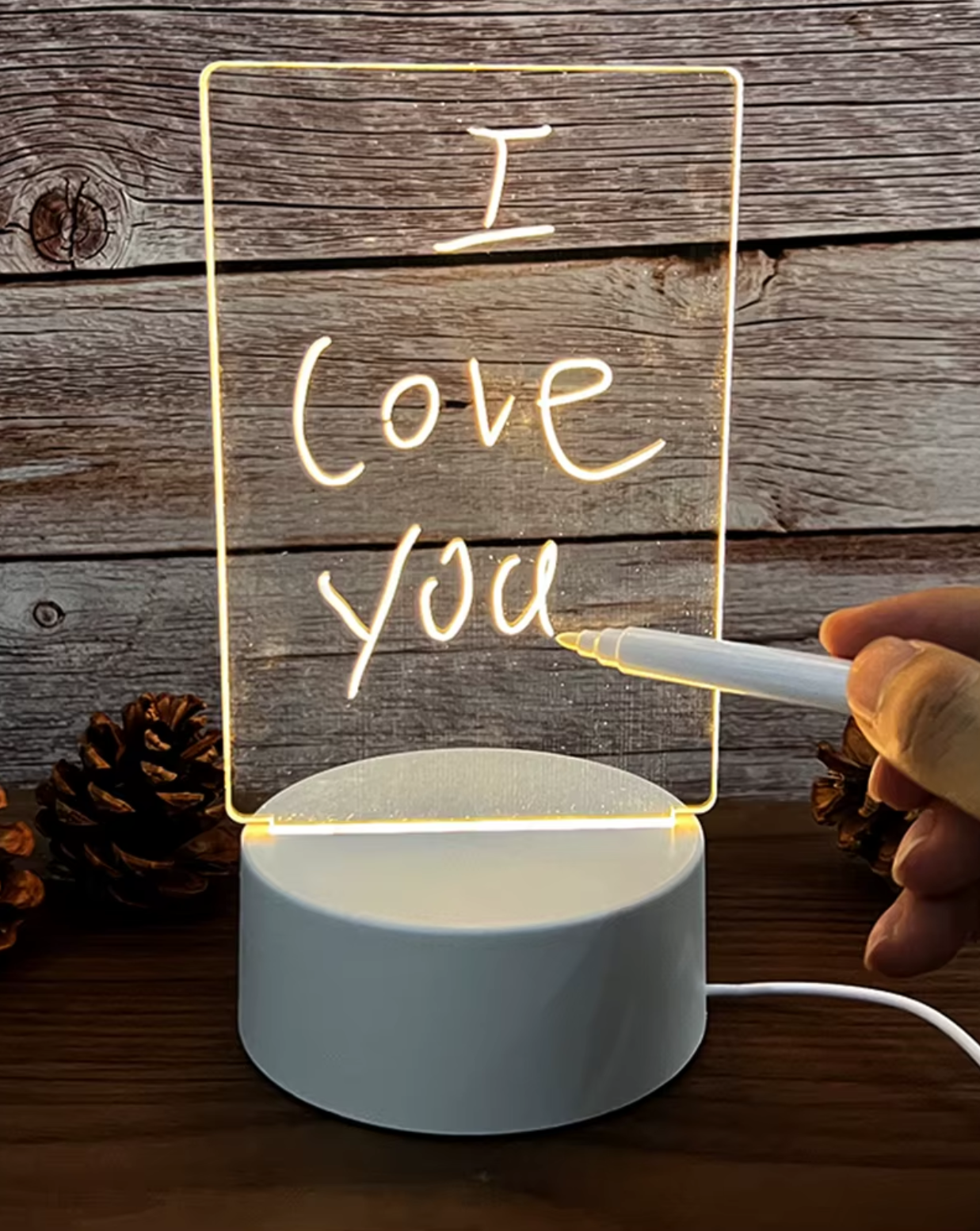GlowCast Acrylic Lamp