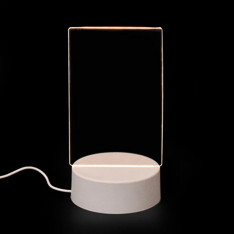 GlowCast Acrylic Lamp